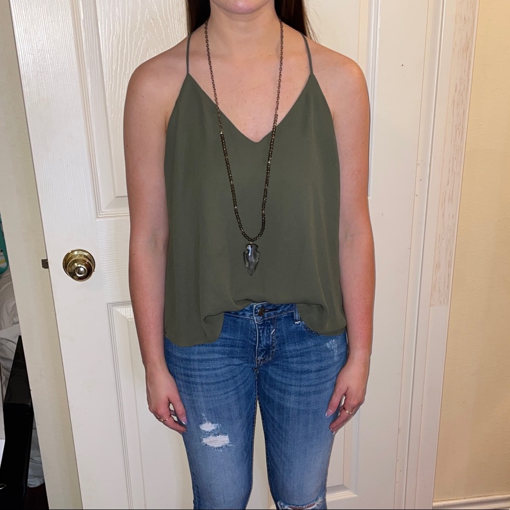 Olive Green Tank